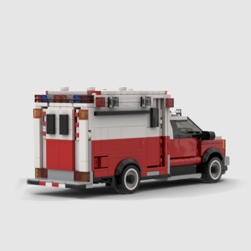 Ambulance - brickedbuilds