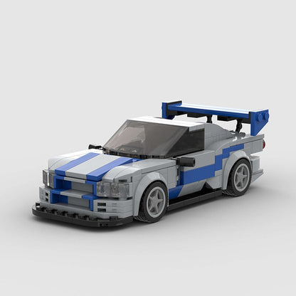 Nissan Skyline V2 - brickedbuilds