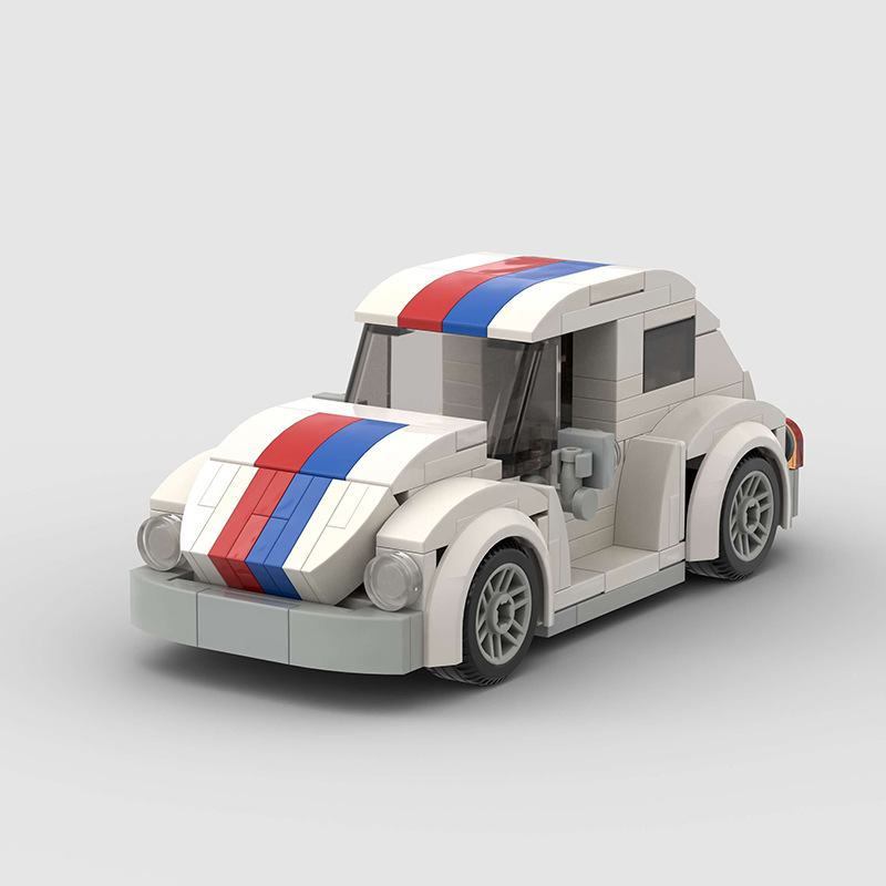 Volkswagen Mini Beetle - brickedbuilds