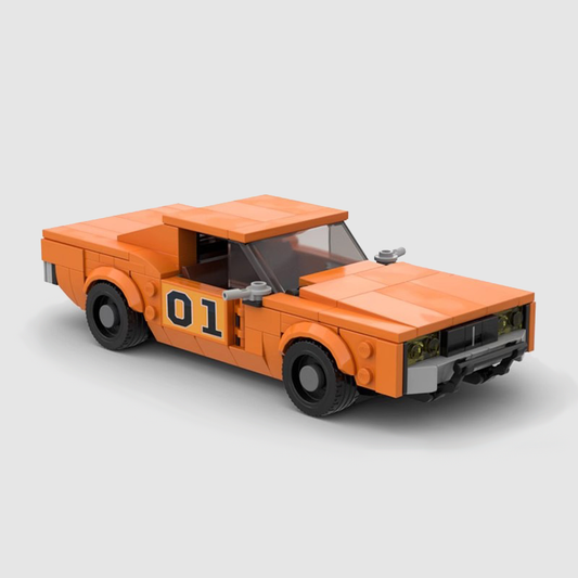 1969 Duke's of Hazzard Dodge Charger (General Lee) - brickedbuilds