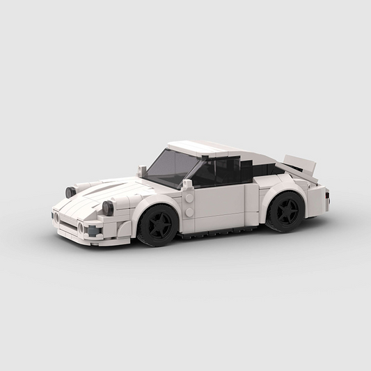 Porsche 911 - White - brickedbuilds