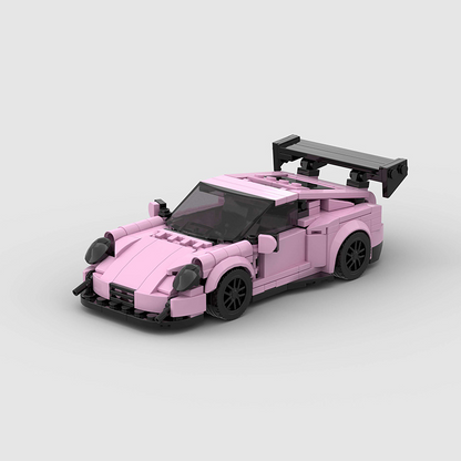 Porsche 911 GT3 RS - Pink - brickedbuilds