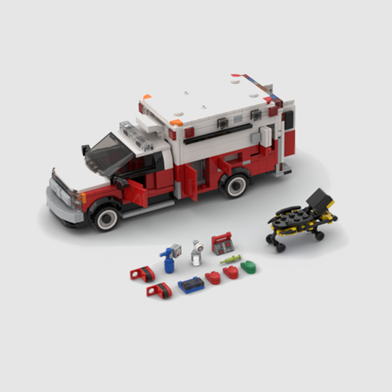 Ambulance - brickedbuilds