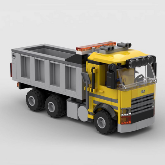 Dump Truck - brickedbuilds