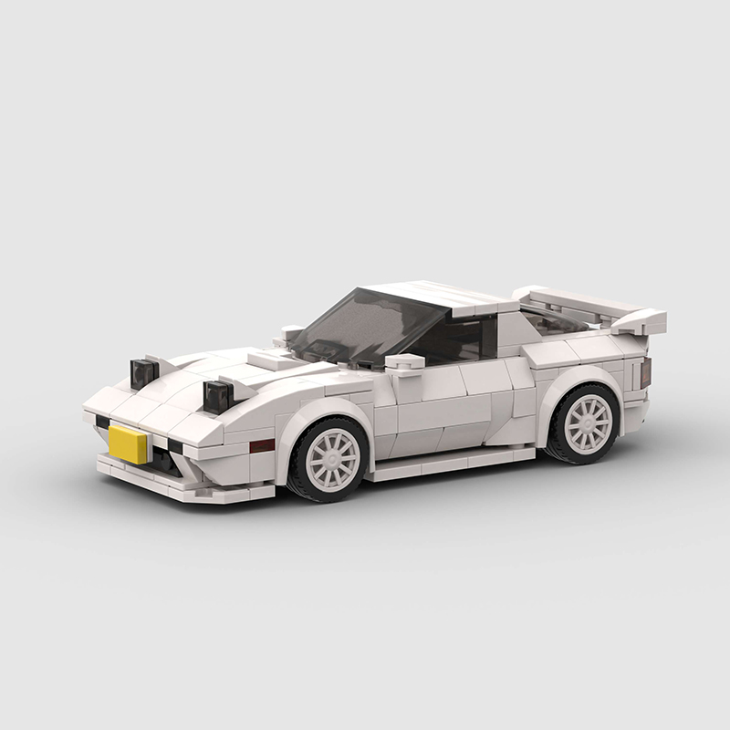 Mazda RX-7 - White - brickedbuilds