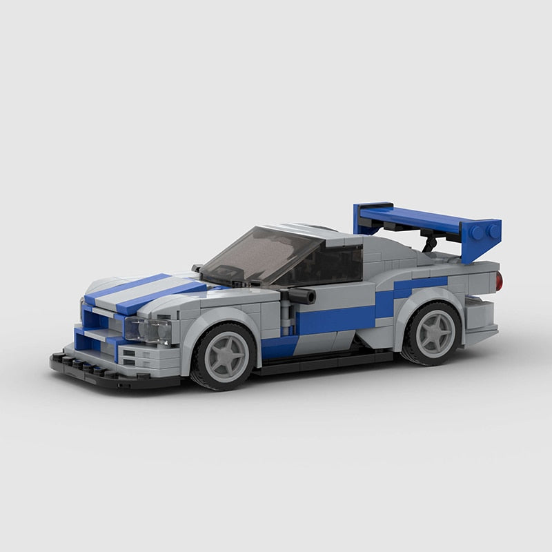 Nissan Skyline V2 - brickedbuilds