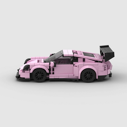 Porsche 911 GT3 RS - Pink - brickedbuilds