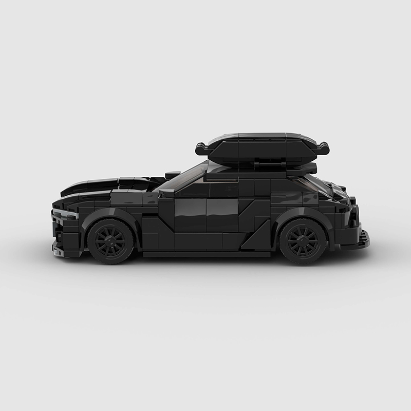 Audi RS6 - Black V2 - brickedbuilds