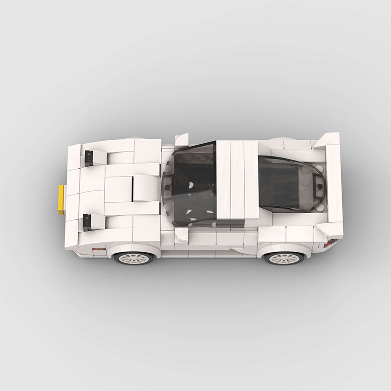 Mazda RX-7 - White - brickedbuilds