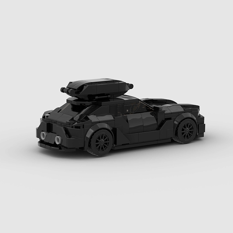 Audi RS6 - Black V2 - brickedbuilds