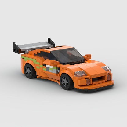 Supra MK4 - Orange - brickedbuilds