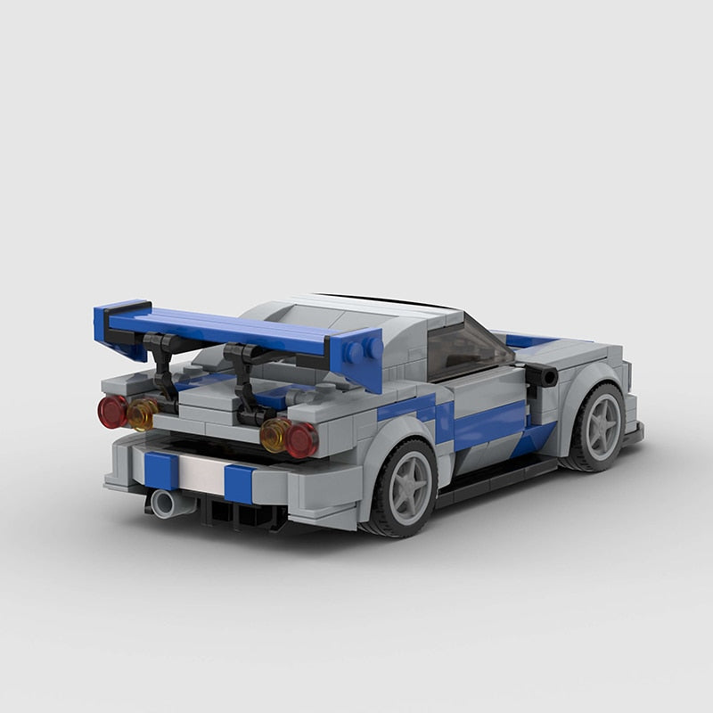 Nissan Skyline V2 - brickedbuilds