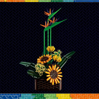 Paradise Sunflowers - brickedbuilds