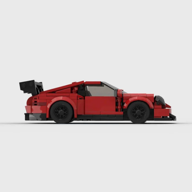 Porsche 911 GT3 RS - Red - brickedbuilds