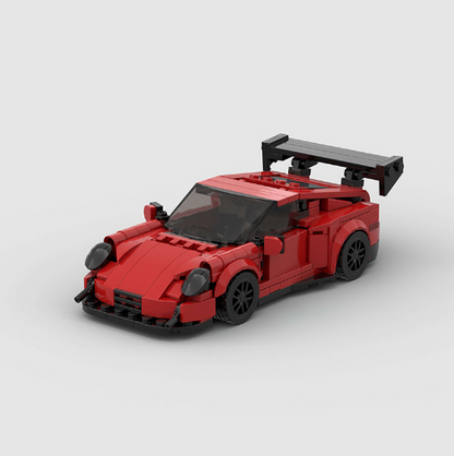 Porsche 911 GT3 RS - Red - brickedbuilds