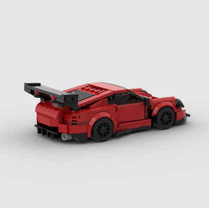 Porsche 911 GT3 RS - Red - brickedbuilds