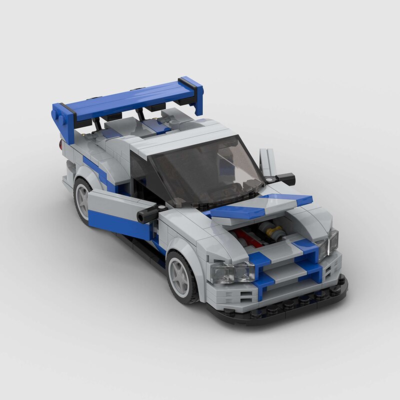 Nissan Skyline V2 - brickedbuilds