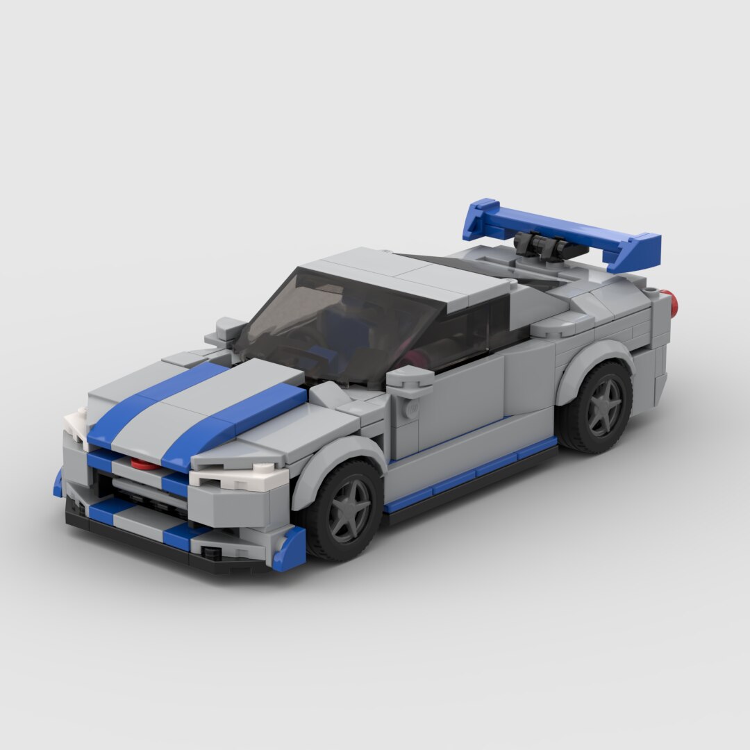 Nissan Skyline - brickedbuilds