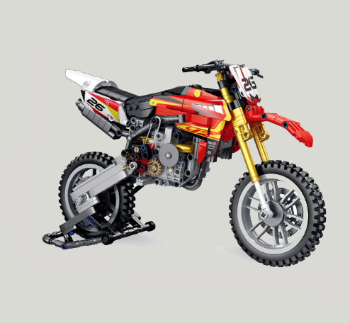 Dirt Bike - brickedbuilds